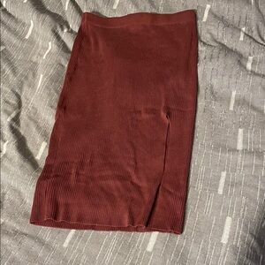 Abercrombie midi sweater skirt